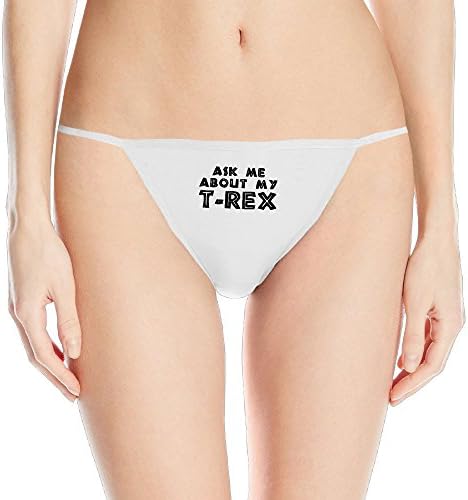 Ask Me About My T-Rex Lace G-String T-back Apparel