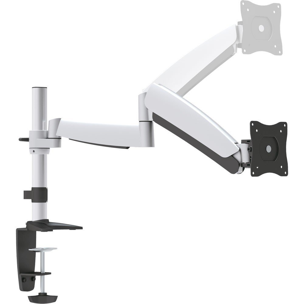 InLine 23159A Desk Mount with Lifter, Movable, for Monitors up to 68 cm (27 Inches), Max. 9 kg