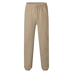 LCMTWX Sweatpants for Men Open Bottom Mens Ny