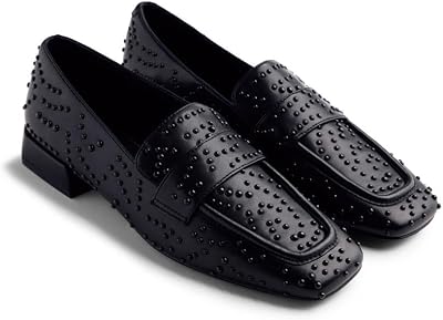 Lanse Damen-Mokassin, Schwarz, Größe 36, Schwarz, 36 EU