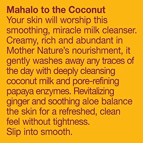 Alba Botanica Hawaiian Coconut Milk Face Wash, 8 Ounce - 3 per case. - Image 3