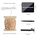 Solar String Lights,ER CHEN(TM) 8 Lighting Modes 500 LEDs / 165 Ft Solar Powered Starry String Lights,Copper Wire Waterproof Rope Lights Ambiance Lighting for Gardens,Patios,Parties,etc.(Warm White)