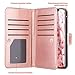 Fingic Wallet Case for iPhone Xs Max,Case for iPhone Xs Max,Glitter Flip PU Leather Credit Card Holder Cash Pockets Wristlet Protective Phone Case for Apple iPhone Xs Max 2018 6.5