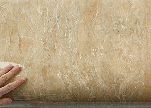 image for ROSEROSA Peel & Stick Backsplash Instant Granite Covering Emperado Sap