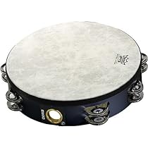 Remo Fiberskyn Tambourine - Quadura Black, 10