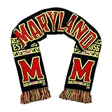 Maryland Scarf - Maryland Terrapins Classic Black Knitted