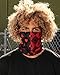 INTO THE AM Split Harlequin Breathable Neck Gaiter Masks Half Face Cover Wrap Cool Mask Bandana Festival Rave Balaclava Scarf