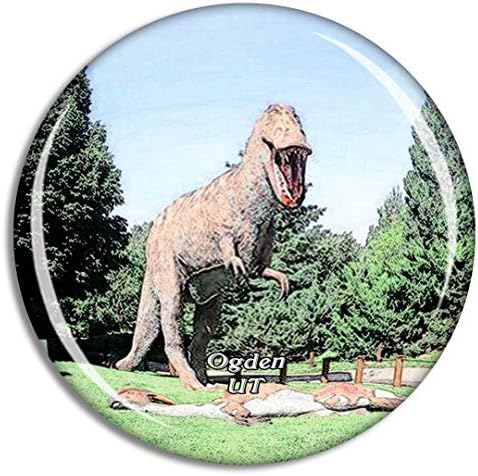 B07prhkd 正規品送料無料 100 品質保証 正規品送料無料 ユタ州オグデン恐竜 公園米国冷蔵庫マグネット3dクリスタルガラス観光都市旅行お土産コレクションギフト強い冷蔵庫ステッカー 激安超特価ホーム 激安超特価 産業 研究開発用品 新作製品 世界最高品質人気