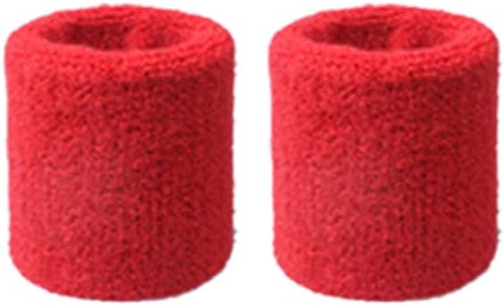 carduran 2Pcs Wristbands Absorb Sweat Towel Wrist Protector for Sports Strength Training