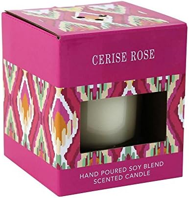 Sunshine Megastore Cerise Rose Scented Candle