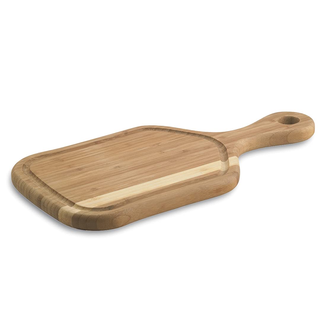 Richardson Sheffield Kitchen Paddle Hygienic Bamboo Chopping Board, Natural Wood, 2 x 38 x 19.3 cm