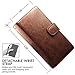 iPhone Xs MAX Case,iPhone Xs MAX Wallet Case with Magnetic Detachable Case,9 Card Slots,Wrist Strap, CASEOWL 2 in 1 Folio Flip Premium PU Leather Wallet Case for iPhone Xs MAX/10s Max 6.5 inch(Brown)