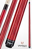 Viking Valhalla 2 Piece Pool Cue Stick VA104 (19oz, Red)