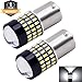 Cargo LED Extremely Super Bright 1156 1141 1003 1073 BA15S 7506 LED Replacement Light Bulbs Lens,78 SMD 3014 900 Lumens For Back Up Reverse Tail RV Lights 6000K 12v-24v Pack of 2 (Xenon White) primary