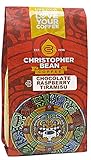 Christopher Bean Coffee Flavored Whole Bean Coffee, Chocolate Raspberry Tiramisu, 12 Ounce