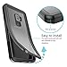 Samsung Galaxy S9 Plus Cover Waterproof Case Slim Transparent Outdoor Underwater IP68 Certification Full Body ShockProof SnowProof DirtProof Case Cover Fingerprint Recognition Touch ID+Floating Cotton