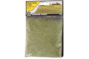 Woodland Scenic Static Grass 4mm-Light Green