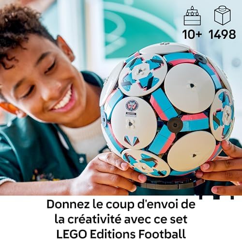 Editions Le Ballon de Foot - Jouet Football - Maquette de Balle - Décoration 3D avec Stade Miniature Interactif - Cadeau d'anniversaire pour Garçon, Fille dès 10 Ans & Fan de Sport Adulte 43019 — photo 2 sur 8