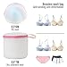 Parboo Set of 5 Laundry Bags(1L+1M+1S+2 Bra Bags),- Washing Bags for Blouse, Hosiery, Stocking, Underwear, Bra and Lingerie, Pink