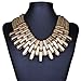 QIYUN.Z Multiple Layers Chains Twisted Women's Choker Bib Necklace Fashion
