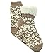 Angelina Winter-weight Thermal Fleece-lined Cozy Crew Socks #4911,Women's One Size 9-11,3-pairs Leopard (3 Pack)