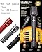 Duracell Durabeam Ultra High Intensity 1000 Lumens LED Flashlight with Zoom Focus, Duracell Batteries Included Plus Livemylife Wristband (Single Pack)