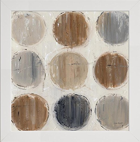 Frame Company Watson Range Abstract Balance VIII by Lisa Audit, Photo Frame - 12 x 12 Inches, White