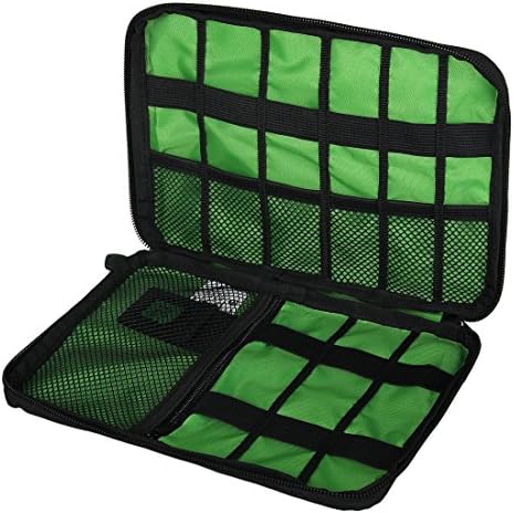 Electronics Storage Case Wire Storage Bag Double Layer Cable Organizer Electronics Accessories Storage Carrying Bag Travel Wire Storage Bag Various USB Phone Charger Cable organizer Travel Organizer