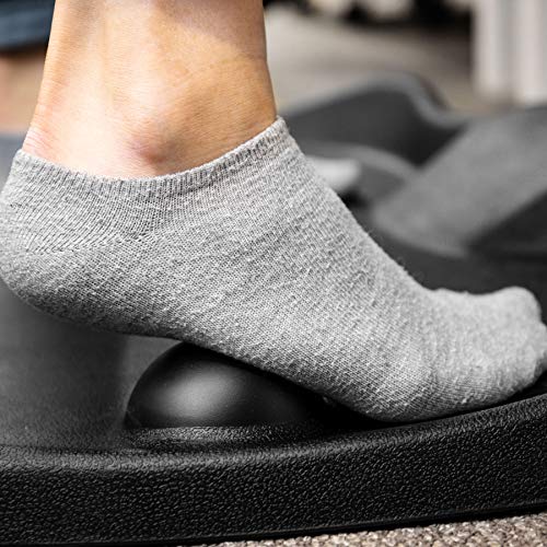TechOrbits Standing Desk Mat - Ergonomic Anti Fatigue Standing Desk Mats - Beveled Floor Mat Sit Stand Workstation Office Floor Mats