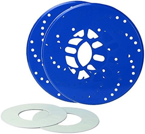 AutoRocking 2 PCS Automobile Disk Brake Rotor Covers Decoration Retrofit Accessories for Most of Cars Front Rear Wheel