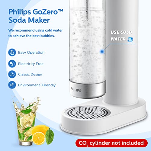 PHILIPS Sparkling Water Maker Soda Maker Soda Streaming Machine for