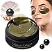 Puriderma Under Eye Pads, Collagen Eye Mask, Black Pearl Eye Treatment Patches, 60pcs, Relief Puffy Eye, Dark Circle, Anti Wrinkles, Anti Aging, Hydrating and Lightening skin
