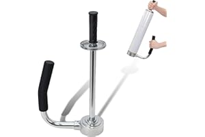 HOSASSPER Stretch Wrap Dispenser for Pallet Packing, Adjustable 12-20 Inch Shrink Film Dispenser Holder,Heavy-Duty Packing Tool for Industrial Use