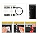 LEHOU TV Backlight, Multi-Color 5050 RGB Flexible LED Strip Light with 44key Remote, Background Bias Lighting for HDTV PC Monitor Home Theater Decoration (Black PCB Backlight)