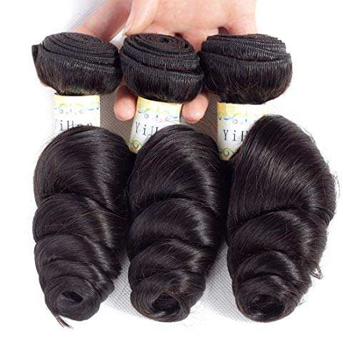 Yihan Brazilian Virgin Hair Loose Wave 3 Bundles Deals Good Cheap