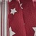 Lush Decor Star 3-Piece Quilt Set, Full/Queen, Red