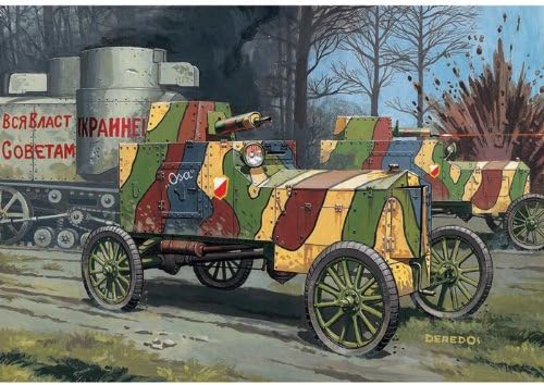 Polish Model Kit - Ford Tf-c Armored, Samochod pancerny