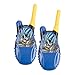 Warner Bros. Batman DC Comics Walkie Talkie - Powerful Long Range, Loud Speakers, Battery Operated, 2 Way Radio, Outdoor Games, Toys For Boys And Girls, Belt Clip, Morse Code, Great Gifts, (Black/Yellow)