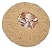 Always Eleven Satin Lined Knit Beret Hat (Beige)