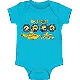 The Beatles Portholes Baby Romper