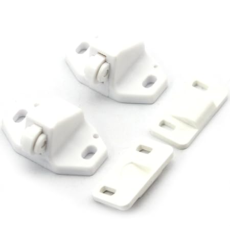 Hettich Elegant Door Roller Catches With Plates And Screws For