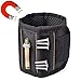 Magnetic Wristband Stocking Stuffers for Men, Strong Tool Belt with 15 Magnets for Holding Screws Nails Drill Bits, Wrist Band Tool Holder Cool Gadgets Gifts for Men Women Dad Husband Him DIY Handyman