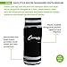 Champion Sports Youth Sock Style Soccer Shinguards - Ages 6-8 (Black)