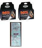 Personna M5 Magnum 5 Refill Razor Blade Cartridges, 4 ct. (Pack of 2) with FREE Loving Color trial size conditioner