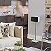 SANUS Wireless Speaker Stands Exclusively Designed for Sonos Play:5 - White