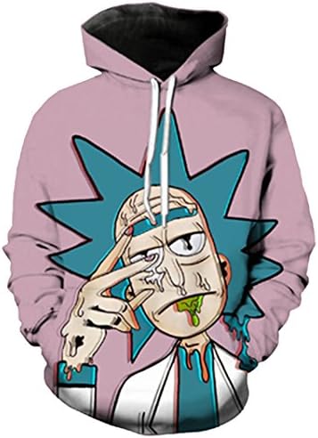 Takra Gold Men Hoodies Color Blocks 3D Print Graphic Casual Sweatshirts