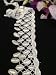 1.5 Inch WHITE Venise Lace Trim, Delicate Raindrop Design, 2 Yards