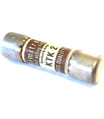 Bussmann KTK-1/2 0.5A 600Vac Fast Acting Limitron Series Fuse | Rapid Electronics