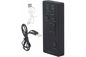 Mini Voice Changer Device, Portable Sound Card Transmission for Mobile Phone, Computer and Laptop