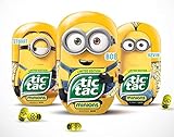 Tic Tac Despicible Me Minion Bundle: Kevin, Bob and Stuart, 3.4oz Each (3 Pack)
